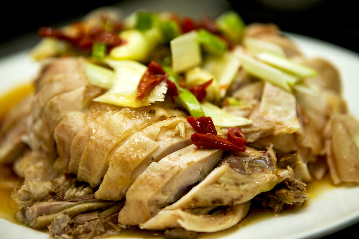 列举葱油鸡的烹饪步骤