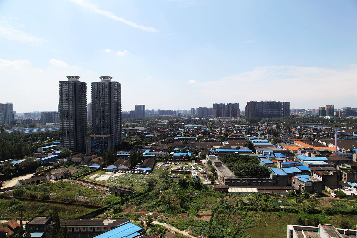 2015年09月13日,成都金牛区跃进村的变迁史.(如若下载使用,请务必署名