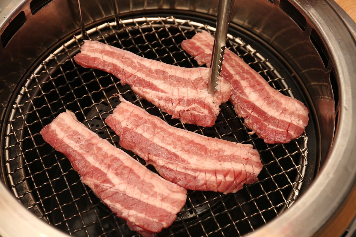 2015年11月20日,广州,新罗宝韩国料理餐厅.