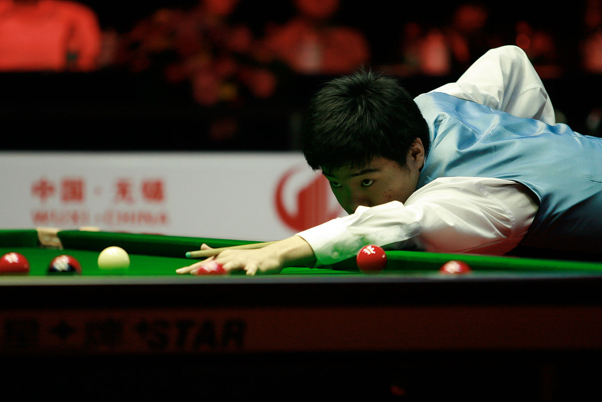 2008年6月4日,中国南京,南京奥利匹克体育中心.2008斯诺克江苏精英赛