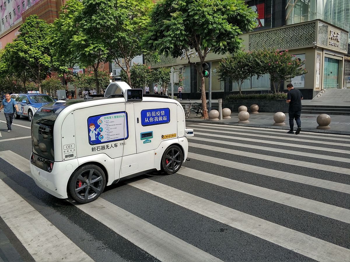 校园智能无人快递车设计理念