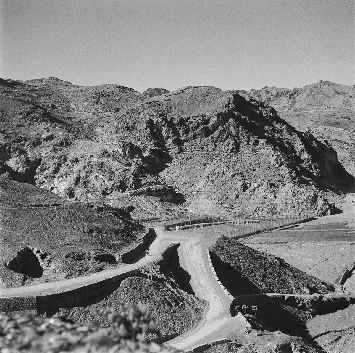 1966年6月17日,阿富汗开伯尔<strong>山口</strong>的一段.