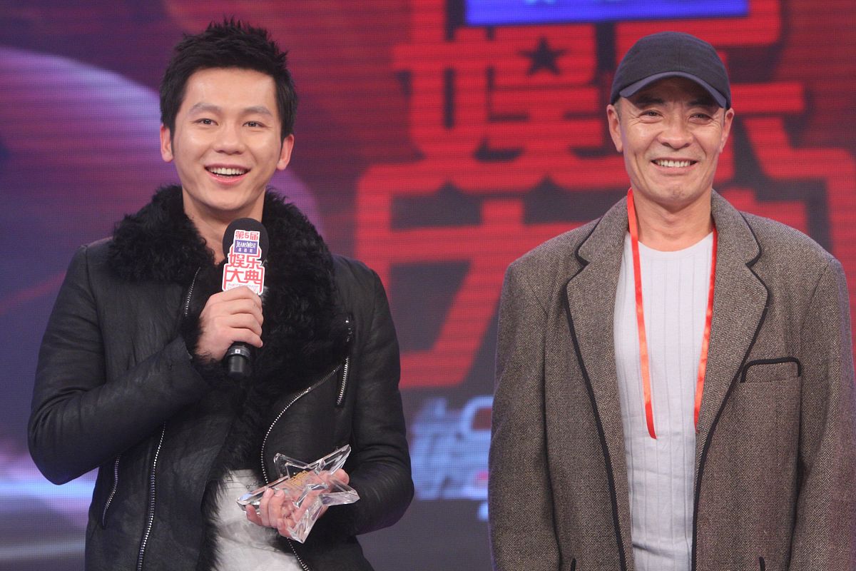 2011年3月7日,北京,2011第五届娱乐大典启动仪式举行.李晨 刘威+++_++