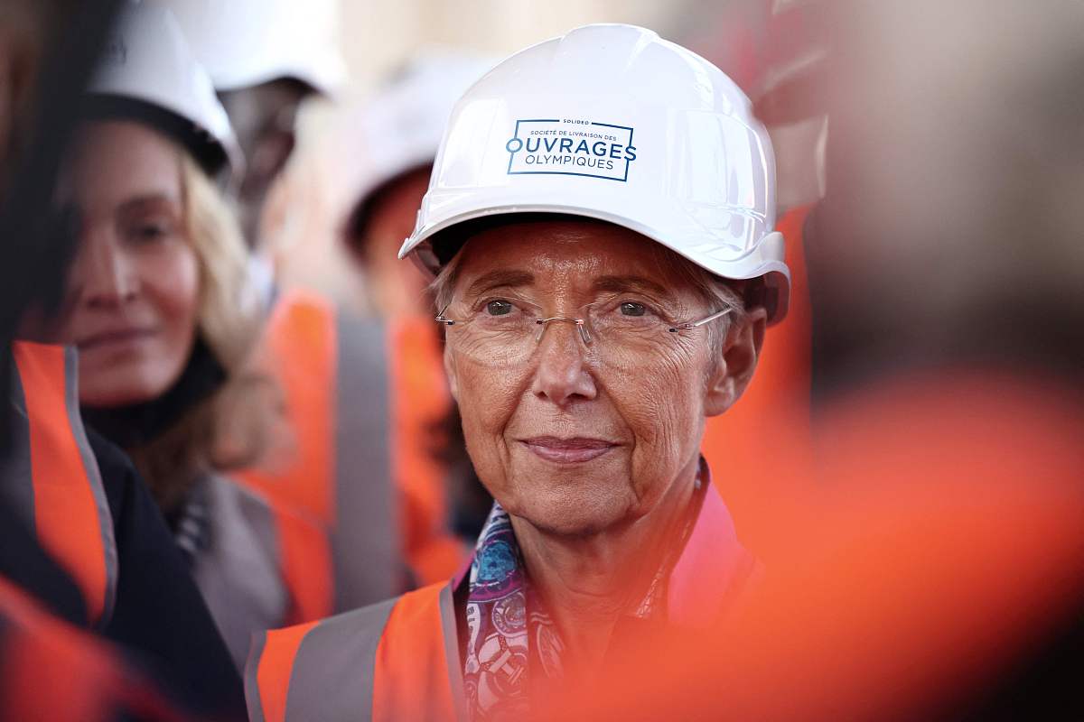 2021年10月14日,法国,2024巴黎奥运会前瞻,法国总统马克龙进行考察工