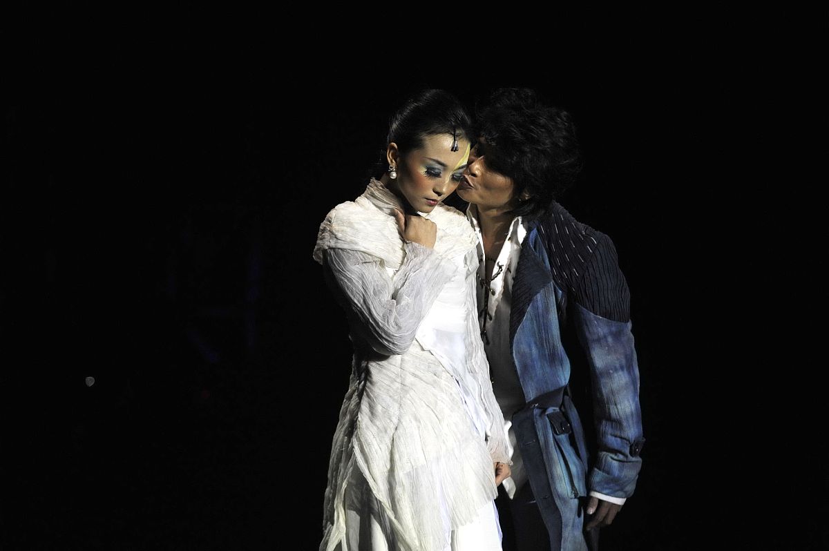 2008年9月26日,北京,国产音乐剧《蝶》举行原有版本的最后一场绝版演