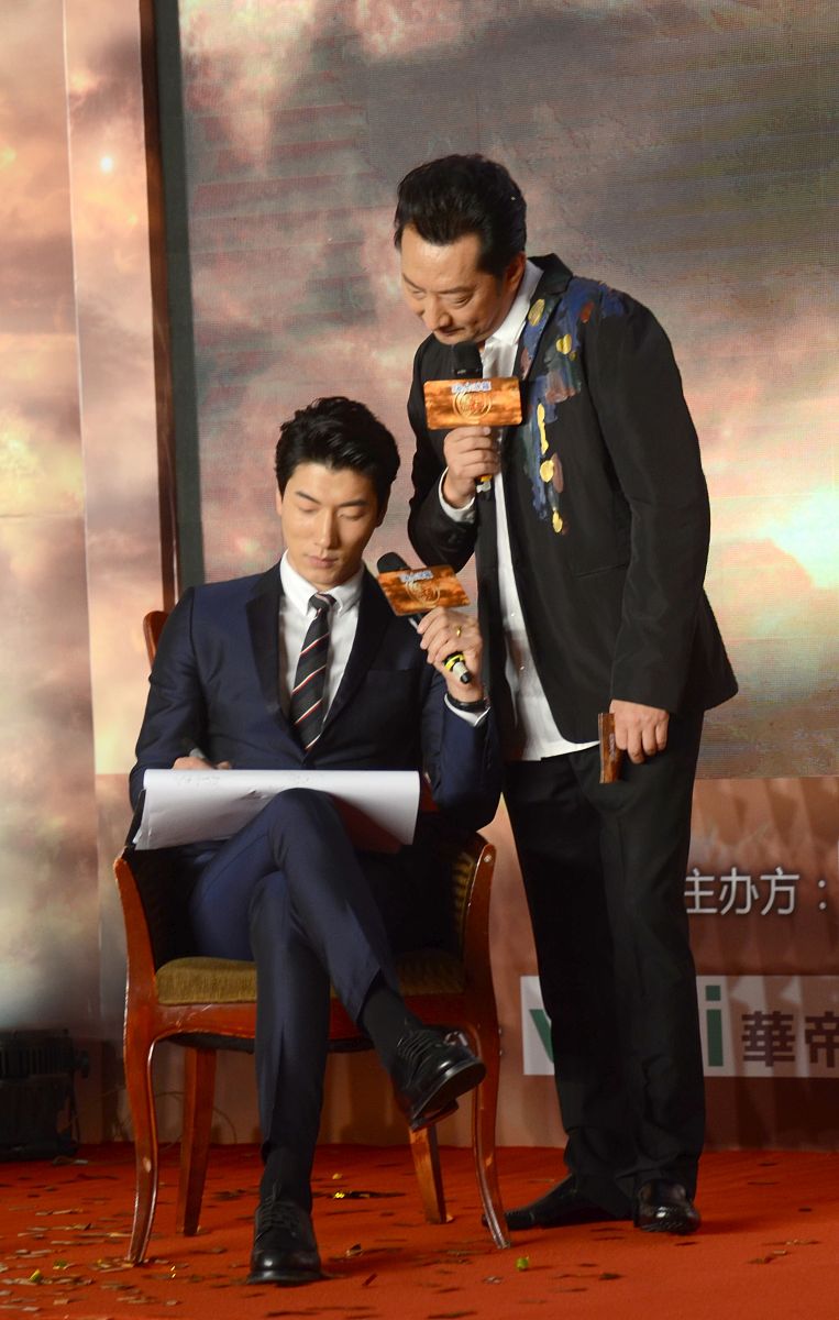 2015年03月27日,上海,明星出席《海尔冰箱·星厨驾到》第二季新闻发布