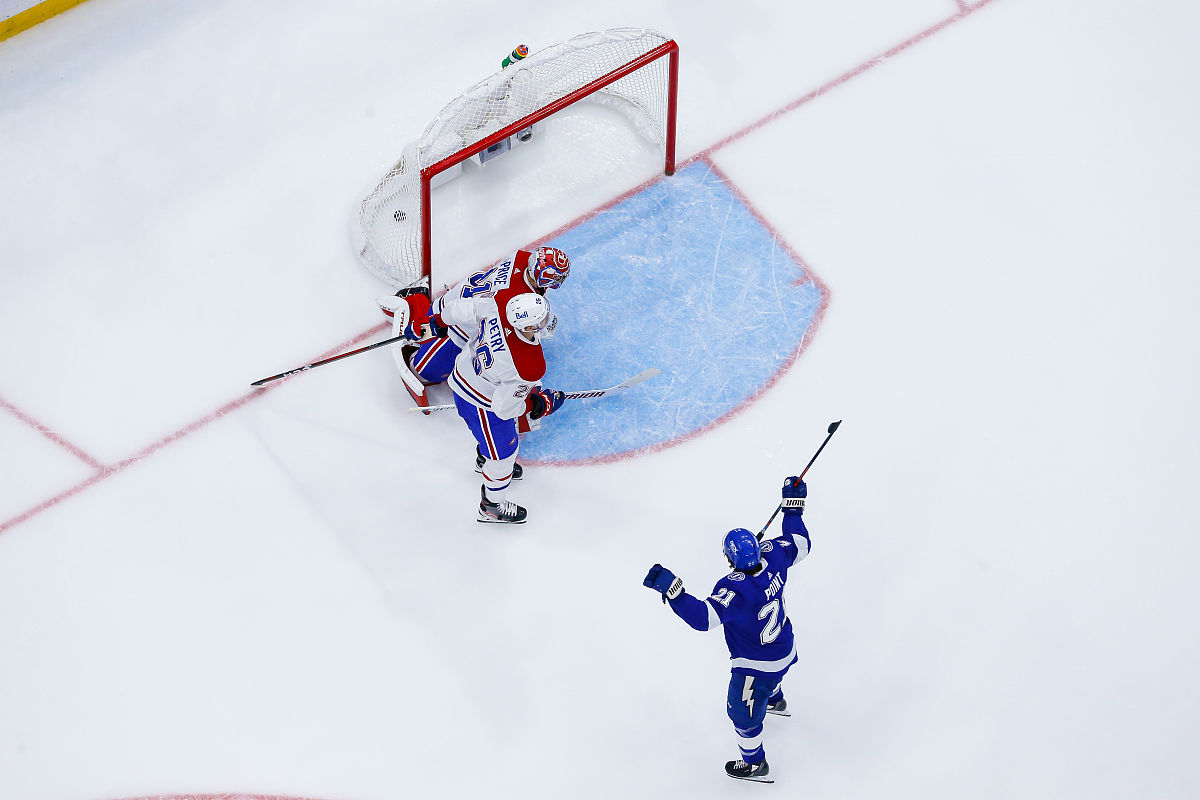 2021年6月30日,美国,2021nhl总决赛g2,蒙特利尔加拿大人1-3坦帕湾闪电