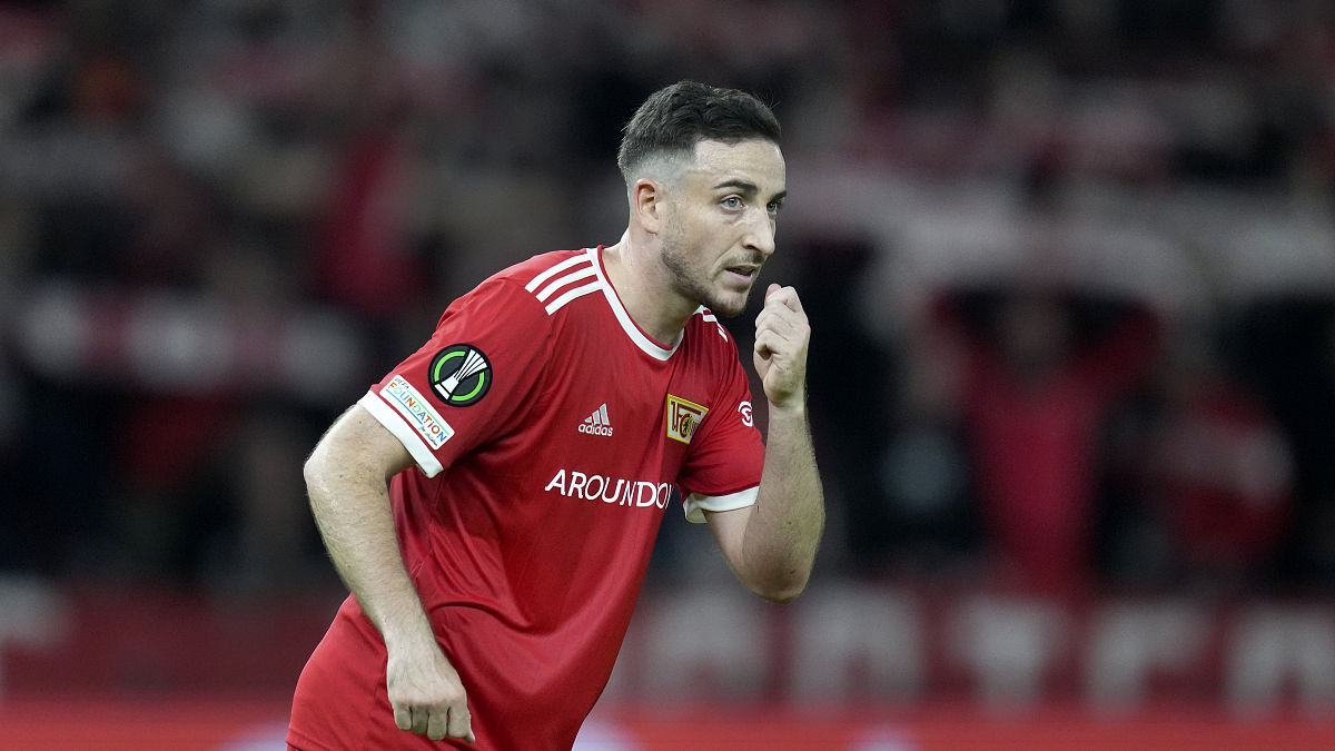 union's kevin moehwald during a group e europa conference league
