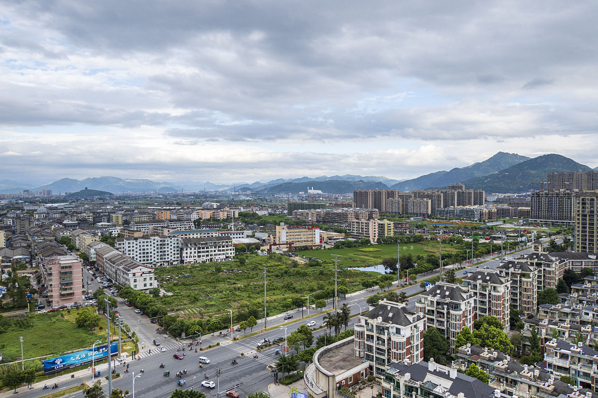 2021年7月22日,浙江温州,龙港市.