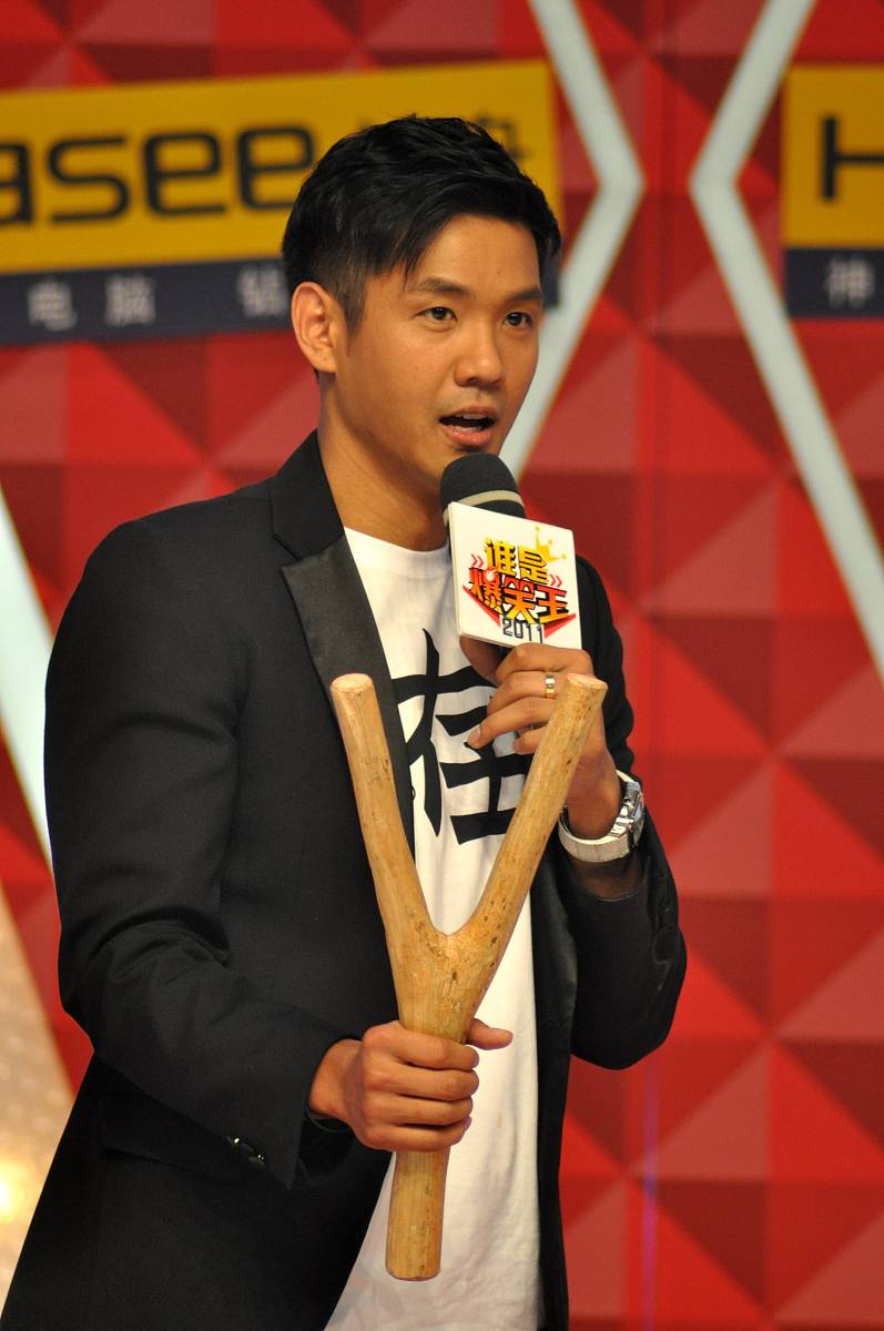 2011年5月26日,上海,搞笑综艺节目《谁是爆笑王》录制.黑人陈建州+++_