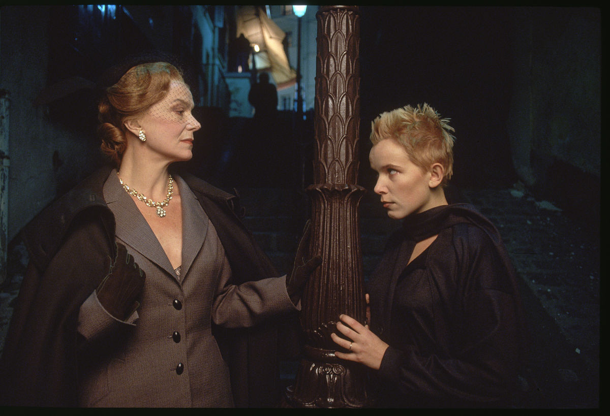 actresses marilu marina and stephanie schwartzbrod exchange tell