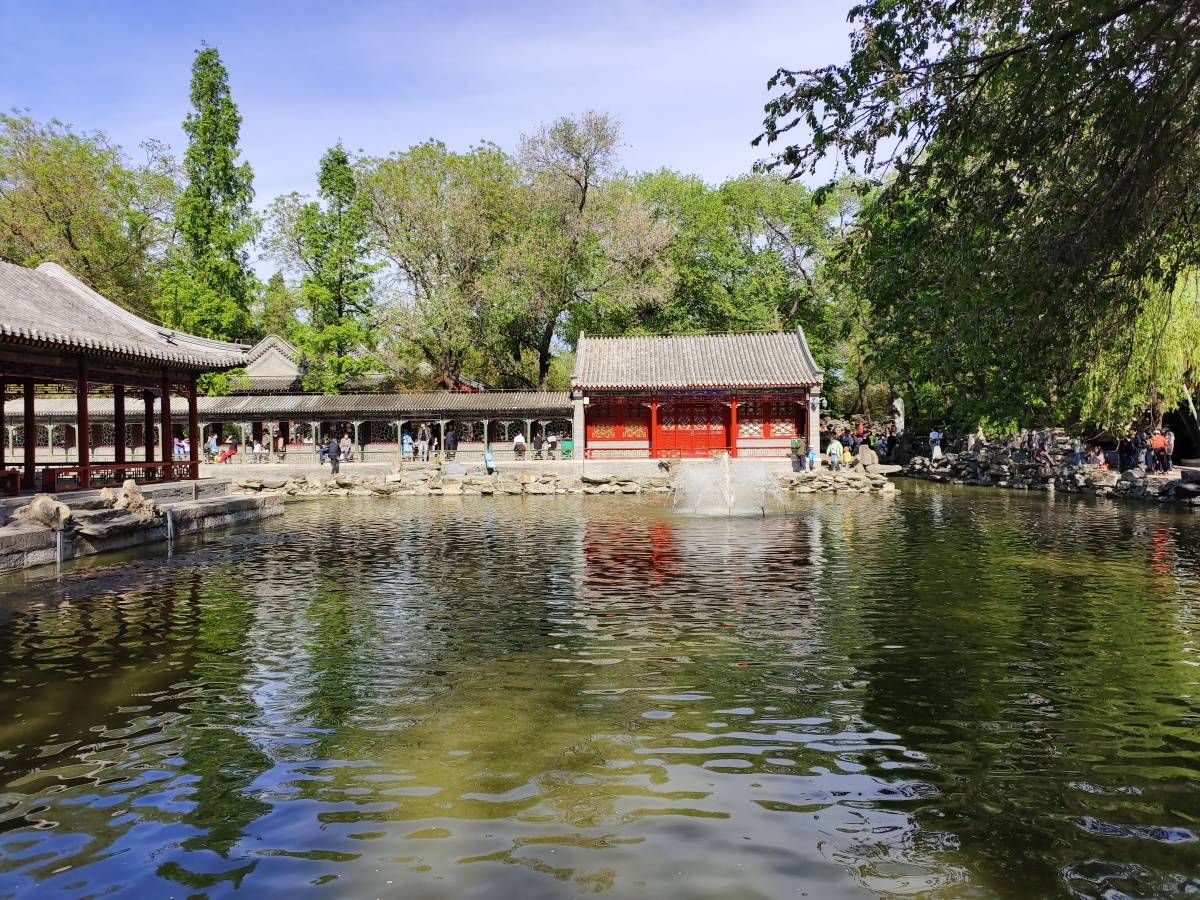 北京万寿公园,一听名字就让人感受到一种宁静与祥和的氛围