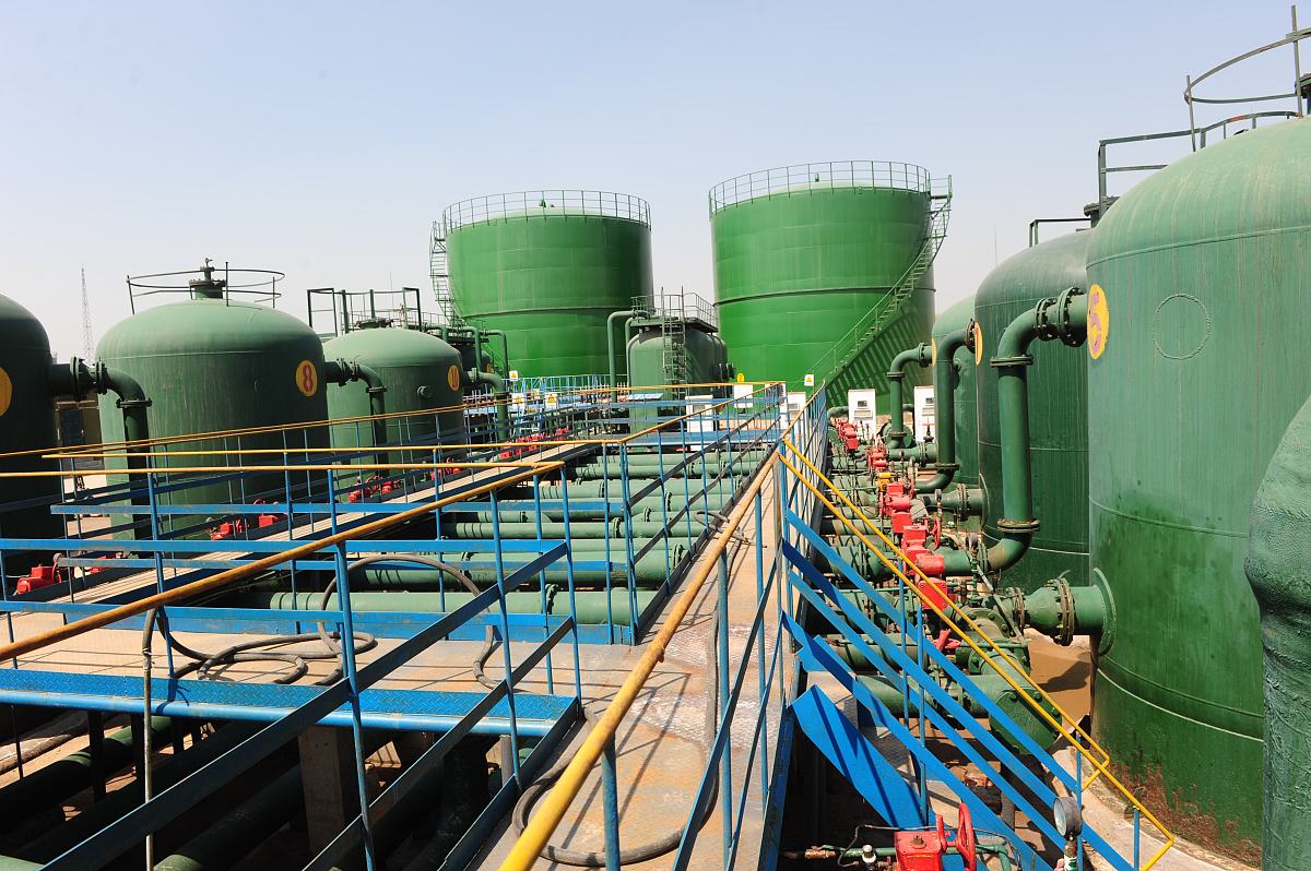 油田联合站污水处理流程概述1000字