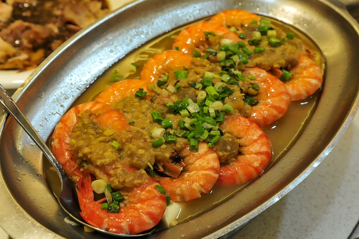 中餐厅黄晓明茄汁大虾的做法，