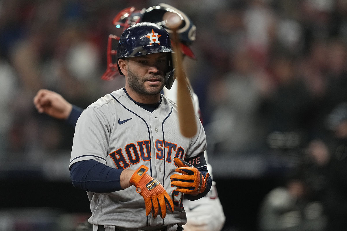 2021年10月31日,美国,2021mlb世界大赛g5,亚特兰大勇士vs休斯顿太空人