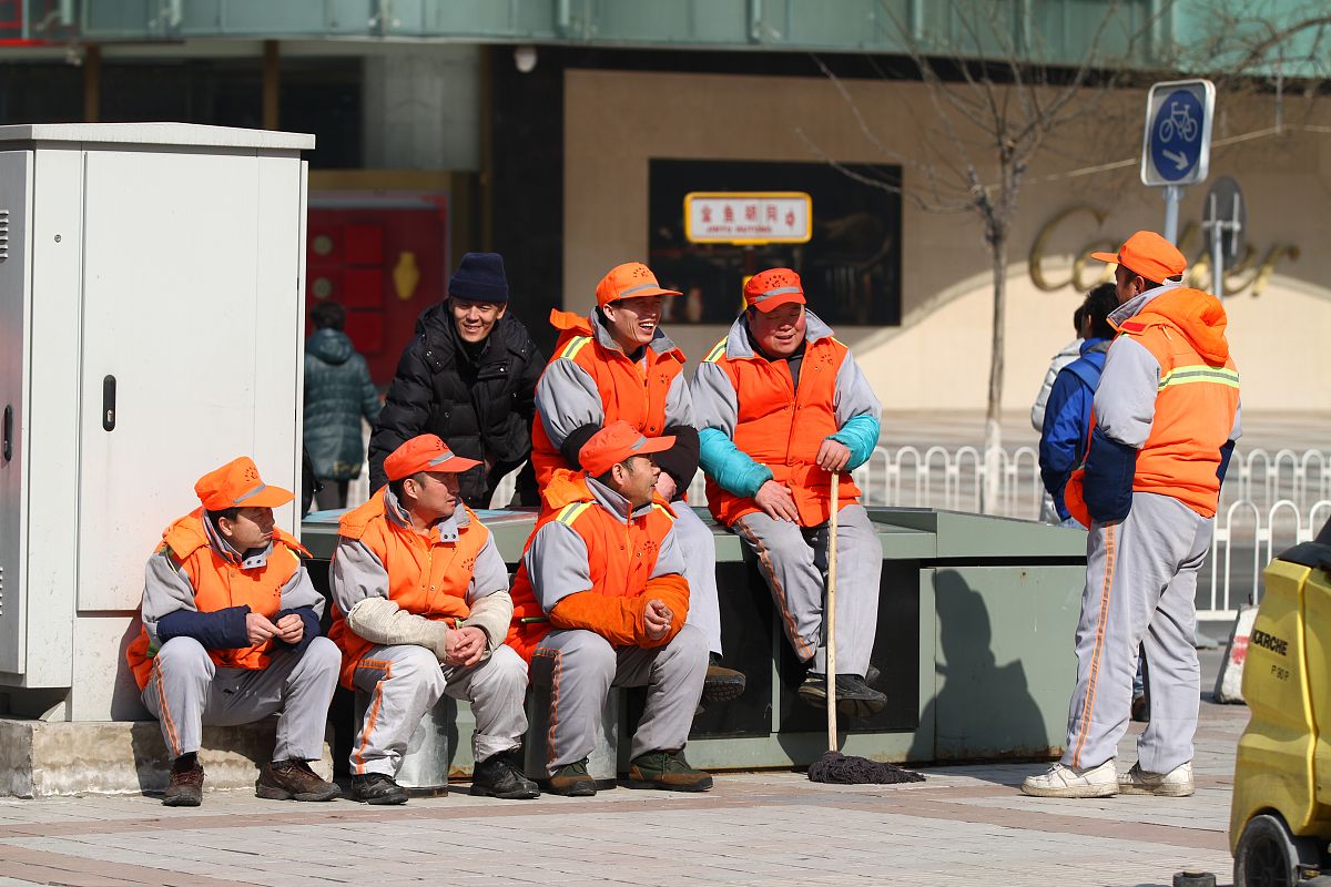 感谢一线劳动者辛勤劳作