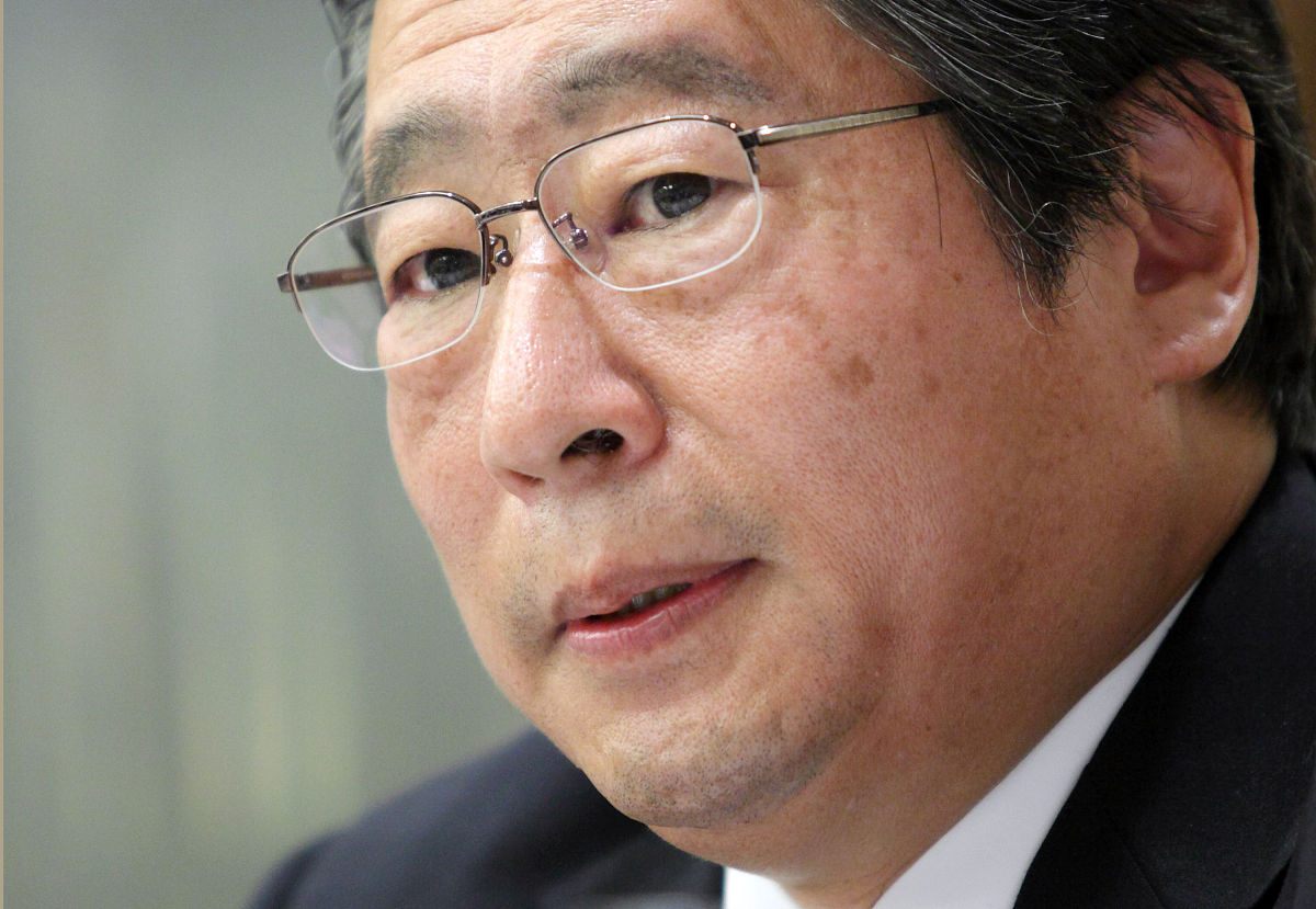 当地时间2012年5月29日,日本东京,丸红株式会社常务首席执行官daisuke