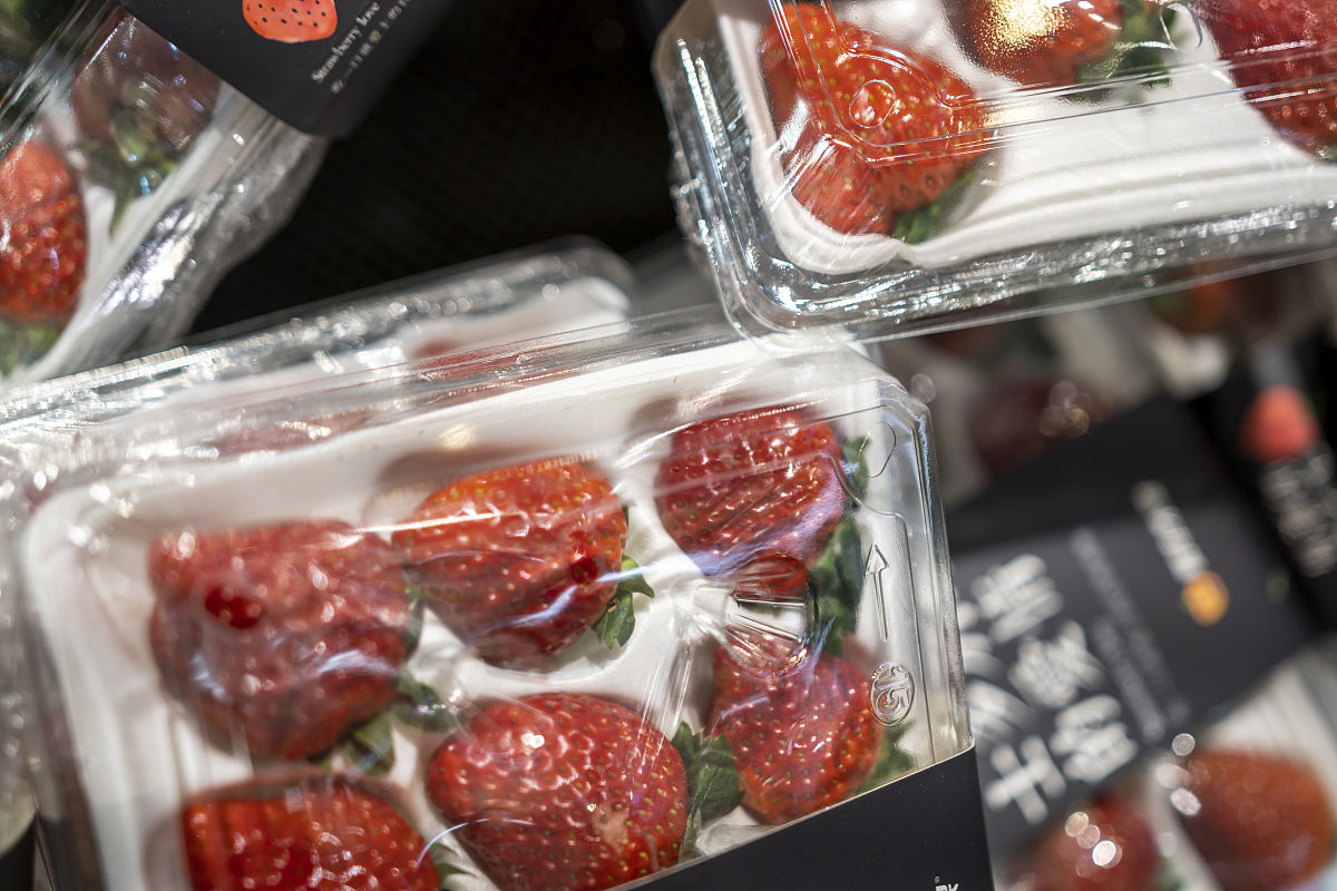 以聚乙烯PE薄膜作为草莓包装材料的包装结构设计说明