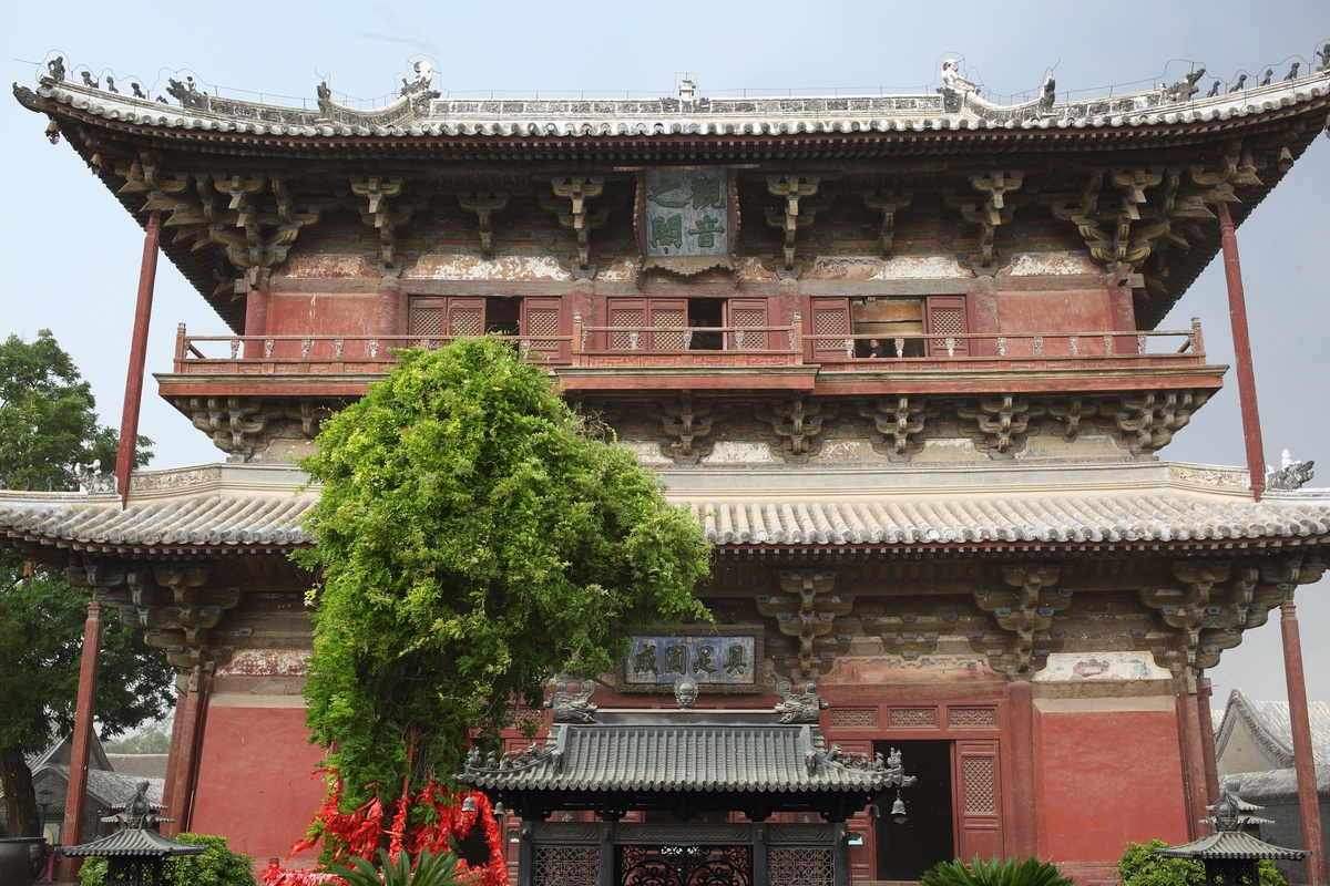 对于平遥古城双林寺镇国寺的考察目的