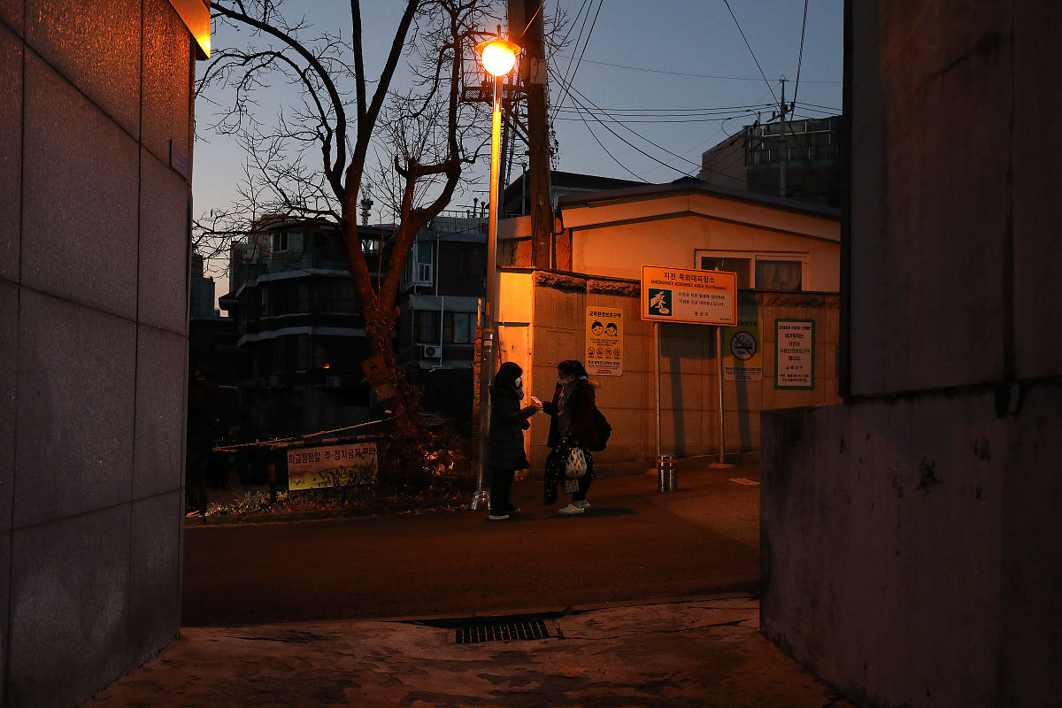 当地时间2020年12月3日,韩国首尔,受新冠疫情影响,原定于今年11月19日