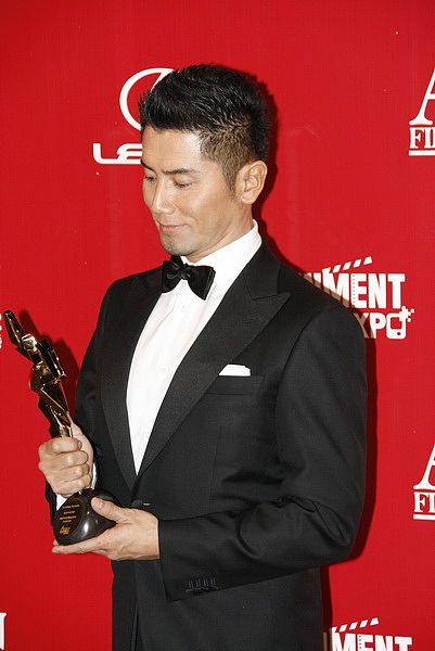 2009年3月23日讯,香港,第3届亚洲电影大奖颁奖礼当日举行.本木雅弘+++