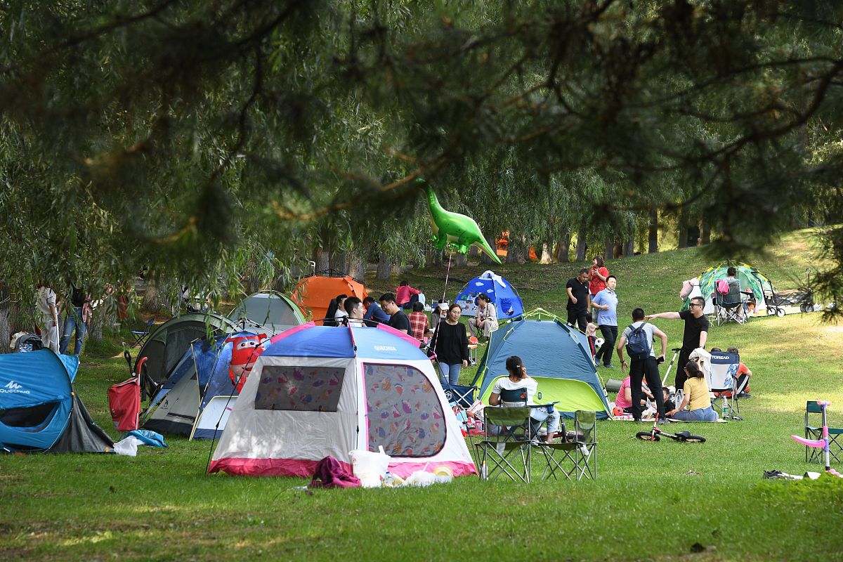 市区闹中取静露营烤肉