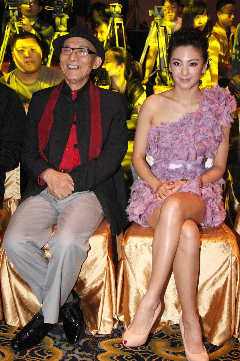 2010年10月14日,北京,电影《刀剑笑》官网启动暨预告片发布仪式.张雨