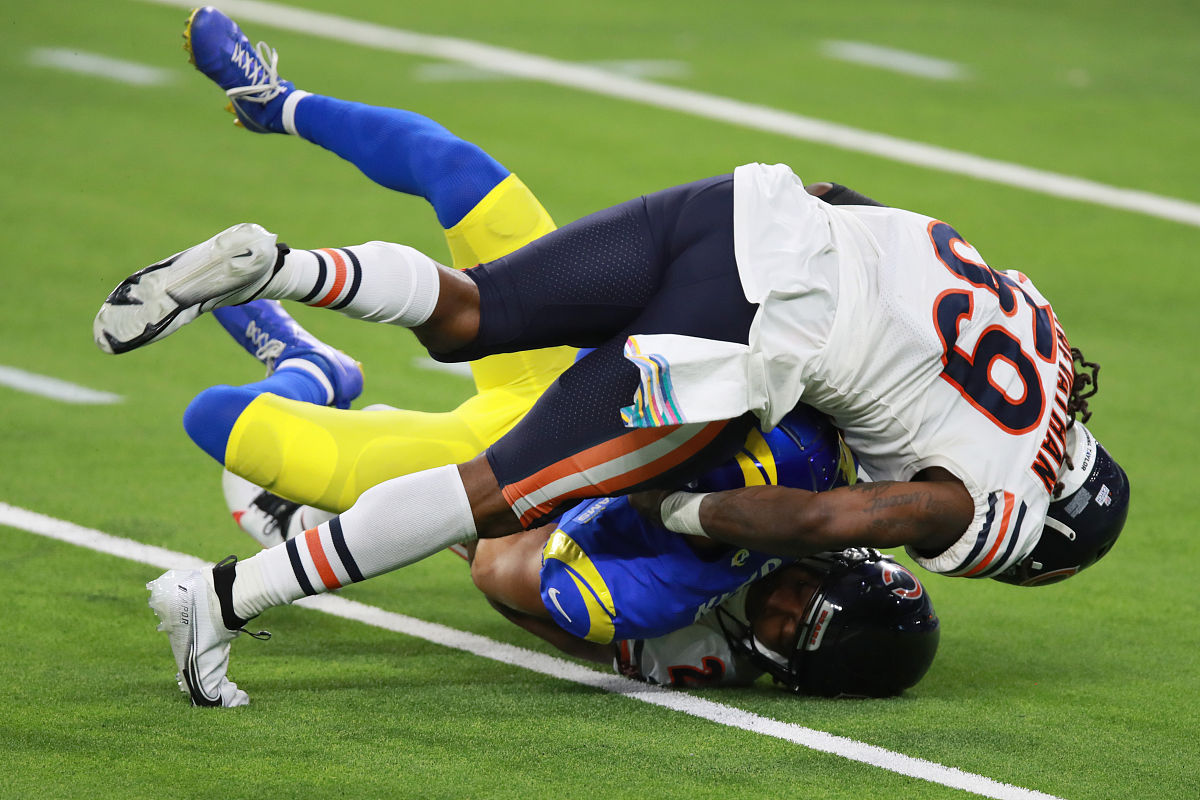 inglewood, california - october 26: cooper kupp #10 of the los a