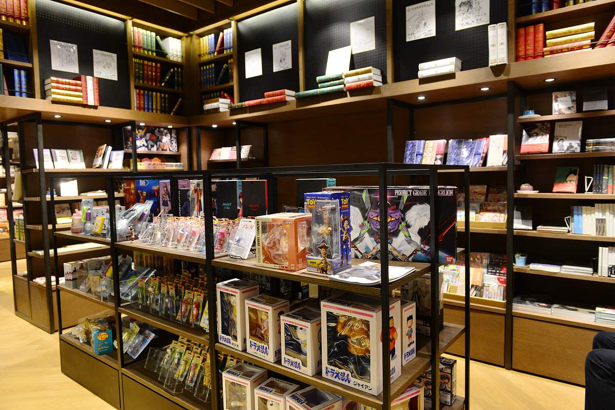 2016年12月28日,江苏南京,世界最美书店g-takaya书店南京店一角.