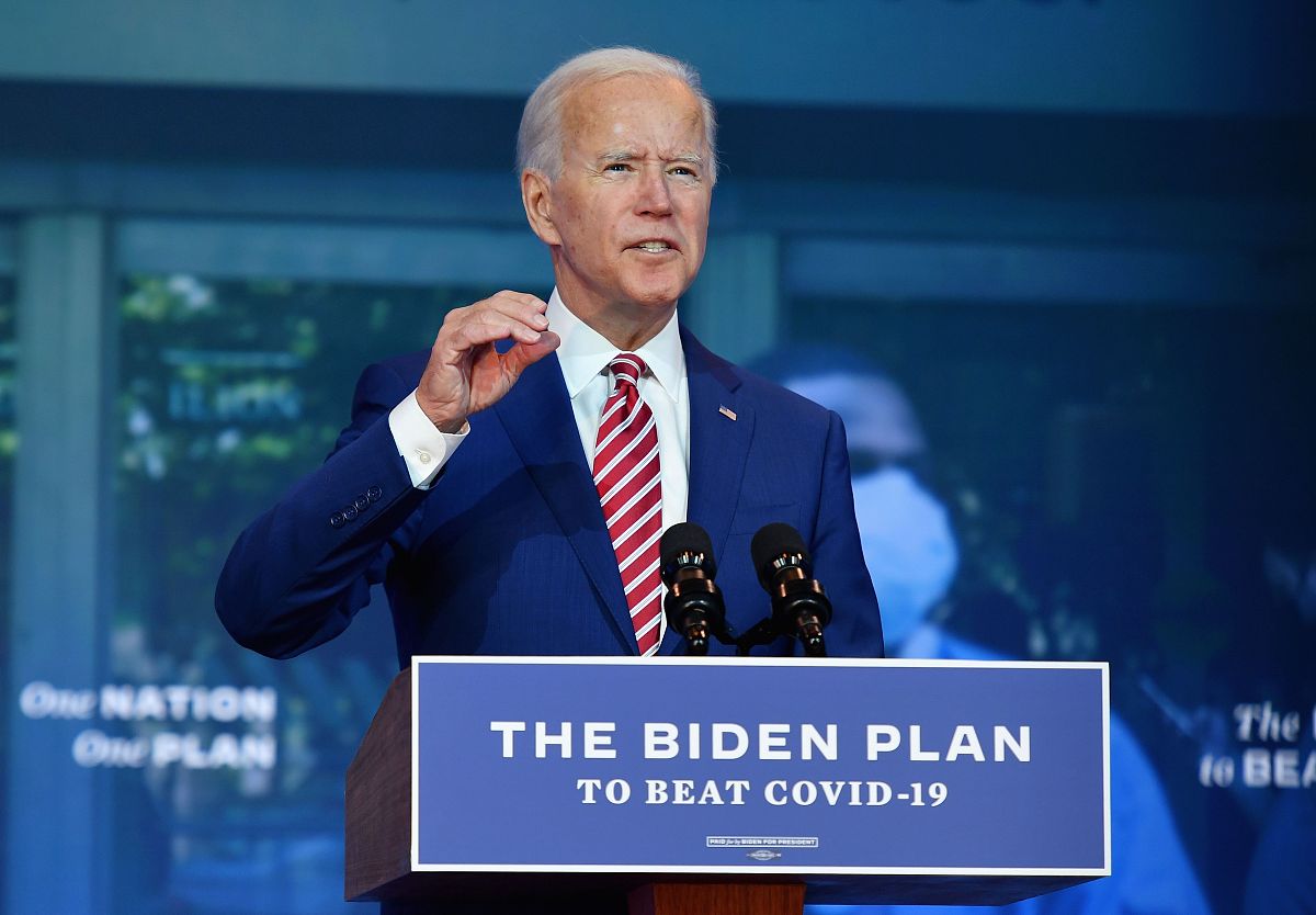 Make me a 5 paragraph essay of joe biden