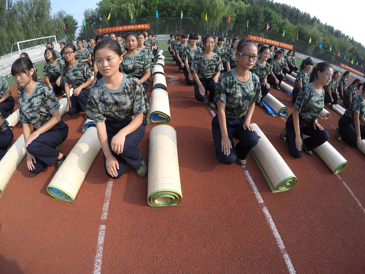 高中军训活动成效