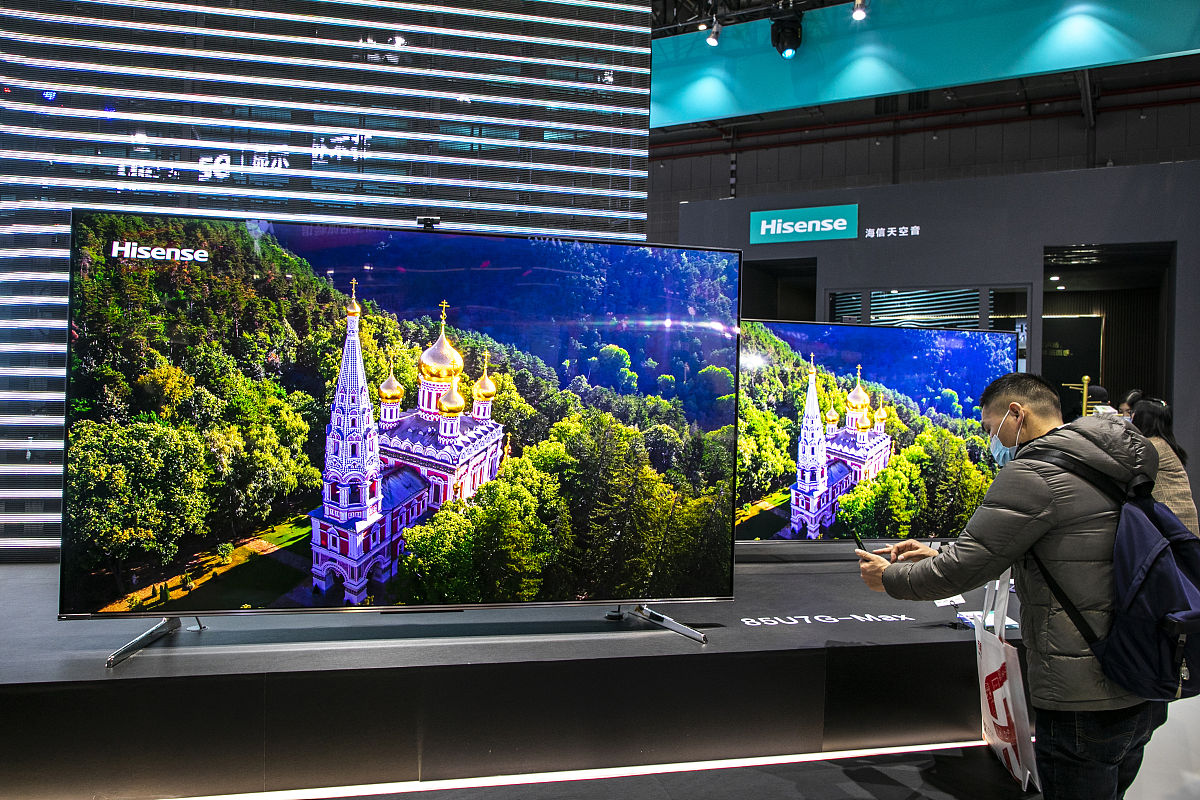 海信电视 85E7G 85英寸4K超清智慧屏 130高色域超薄社交全面屏 液晶智能平板电视机巨幕特价5100仅限一台先到先得