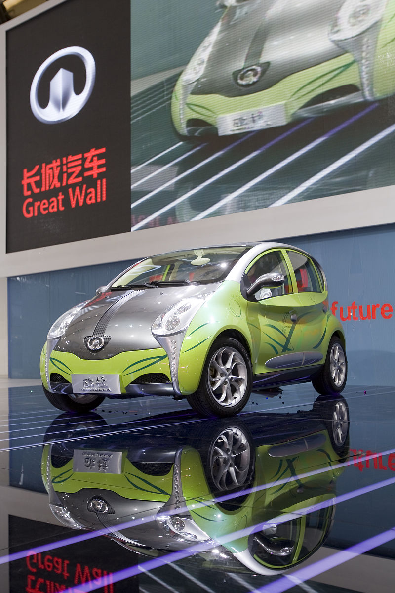 2009年4月20日,上海国际汽车展,长城欧拉gwkulla微型电动汽车+++_+++