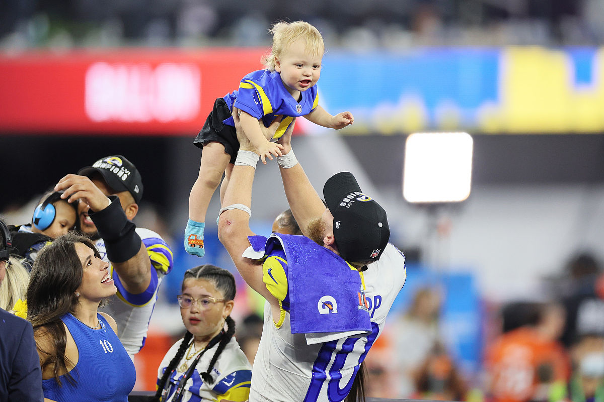 inglewood, california - february 13: cooper kupp #10 of the los 