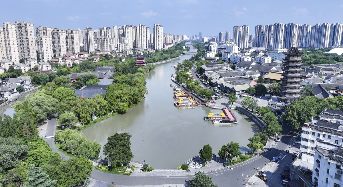 池州清溪河历史沿革：从护城河到现代化治理