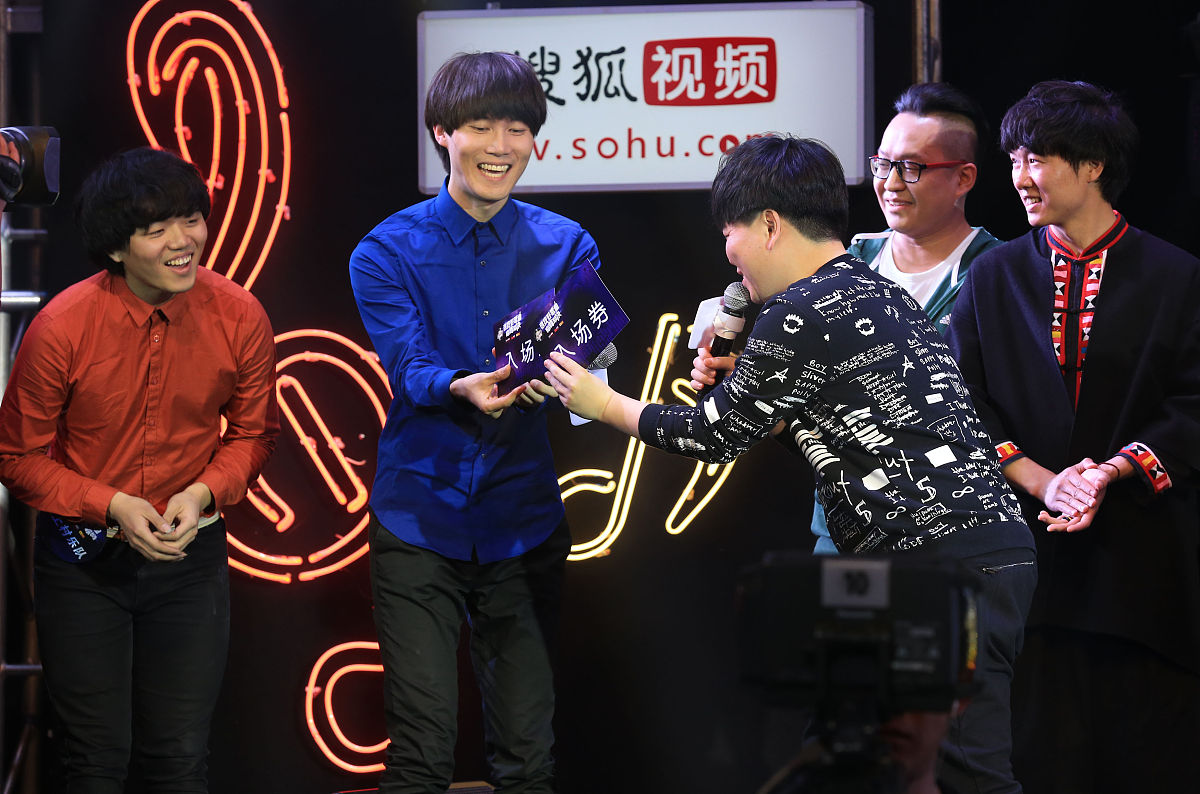 2015年3月11日,北京,音乐综艺节目《寻找好歌曲》举行半决赛.