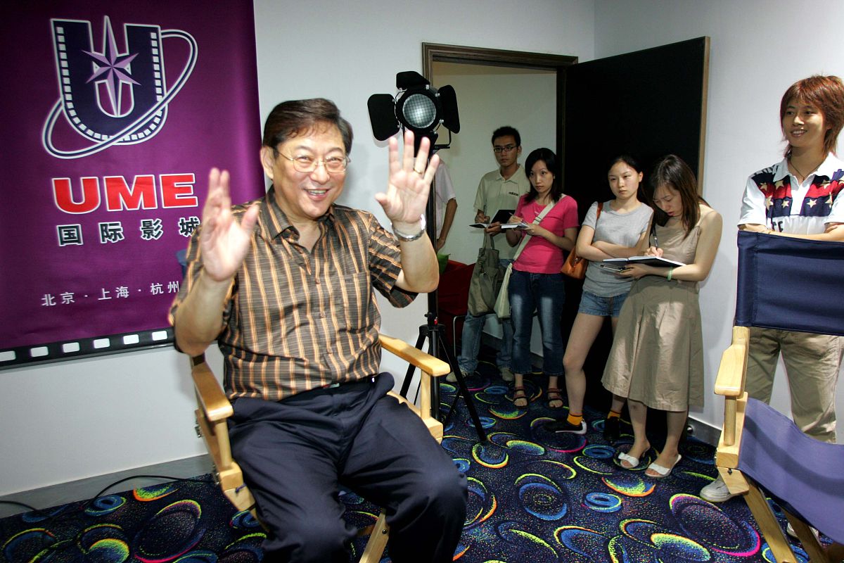 2005年9月16日,香港导演吴思远在杭州为他独资的ume国际影城作开张前