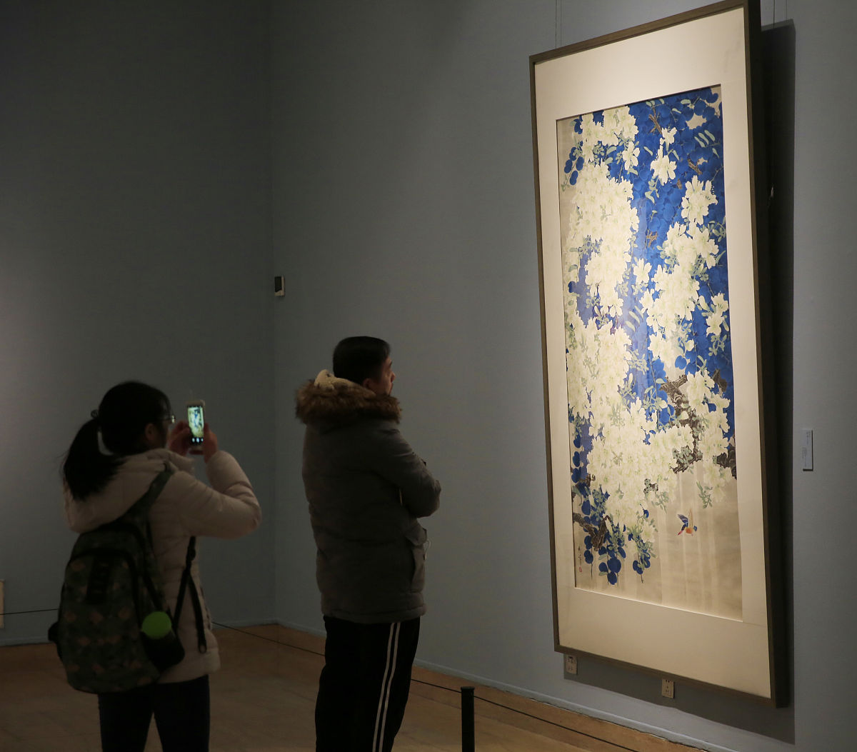 翻译一下王维的诗《画》