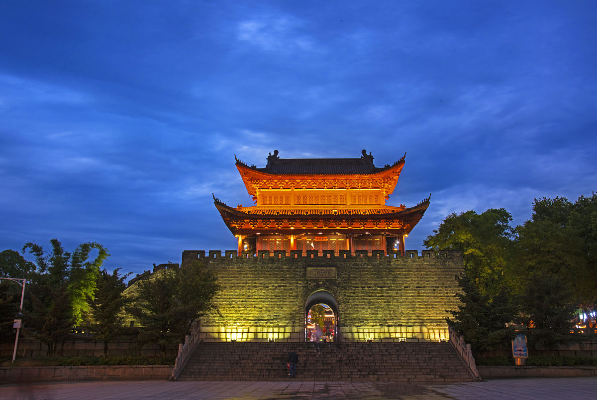2021年5月27日,湖南岳阳,岳阳老城.