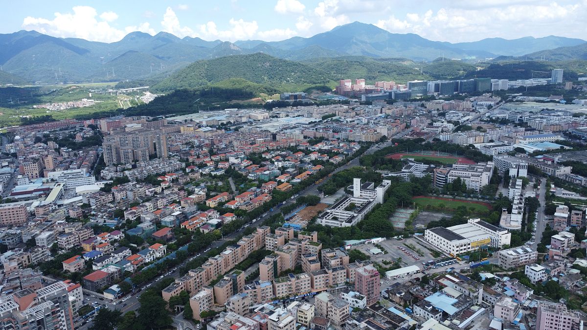 2021年9月21日,广东省东莞市清溪镇.