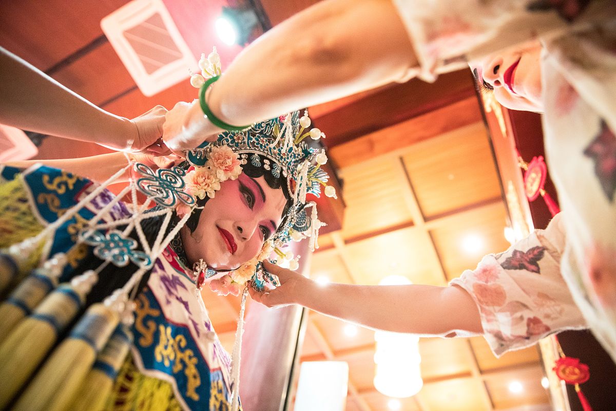 2019年7月8日,江苏南通, 2019海外华裔青少年"中国寻根之旅"夏令营营