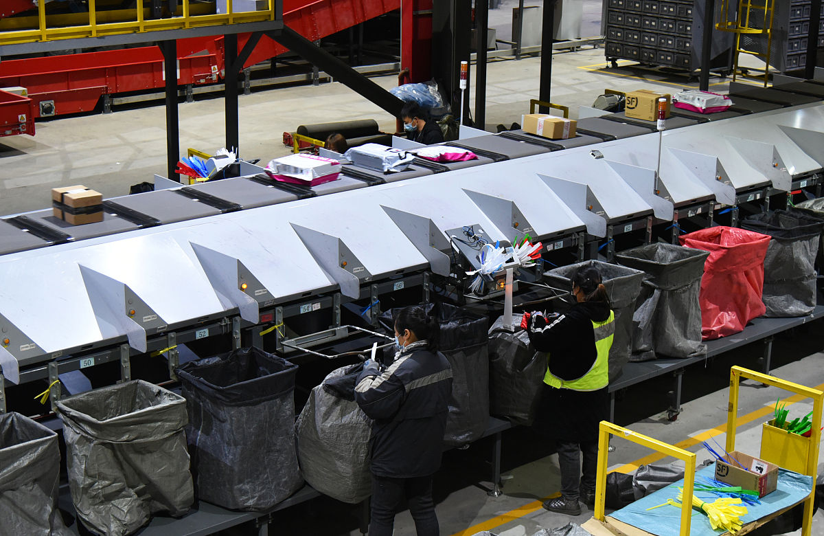 京东小件分拣系统说法错误的是？ - 单选题