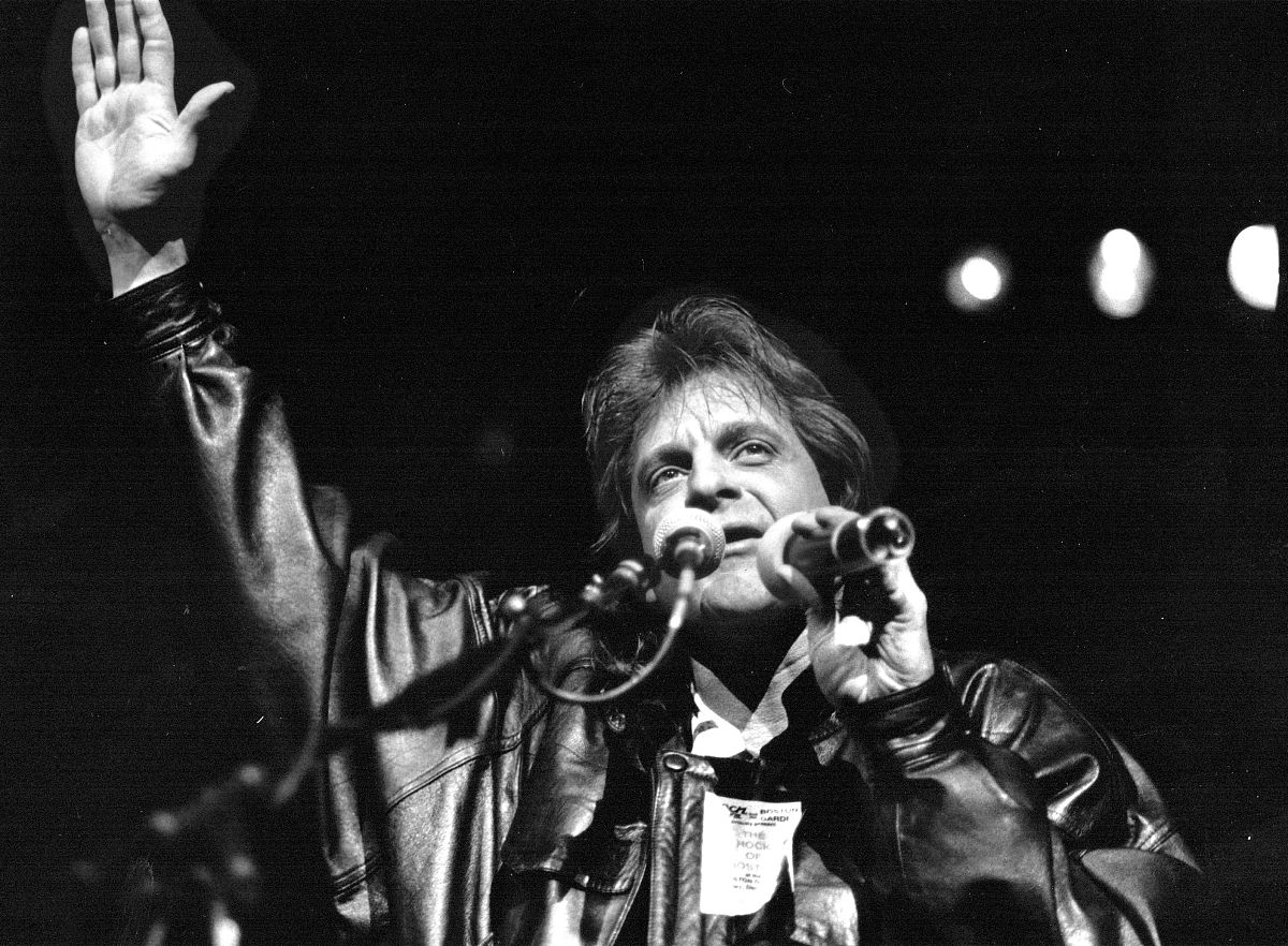 boston - march 6:  singer songwriter eddie money performs at bos