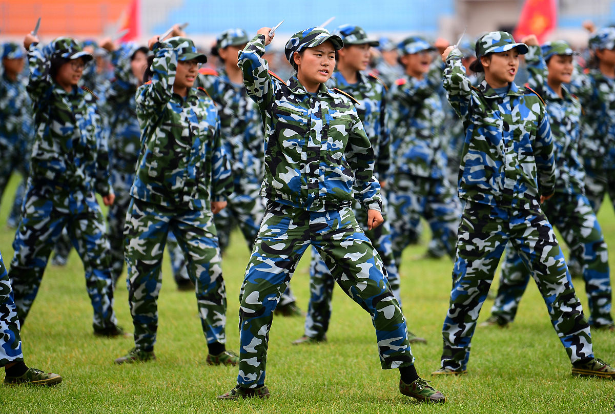 军训体会--我的第一天军训