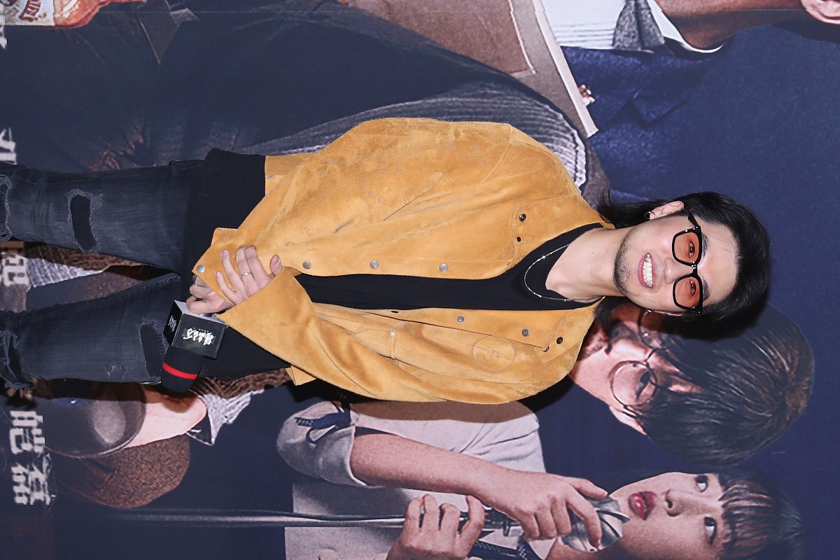 2021年11月9日,北京,电影《扬名立万》首映.