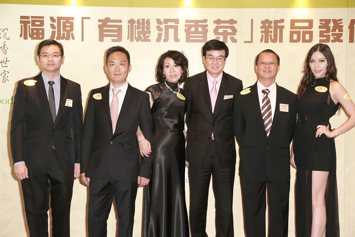 2013年6月13日,香港,健康茶品活动.黄百鸣 ,
