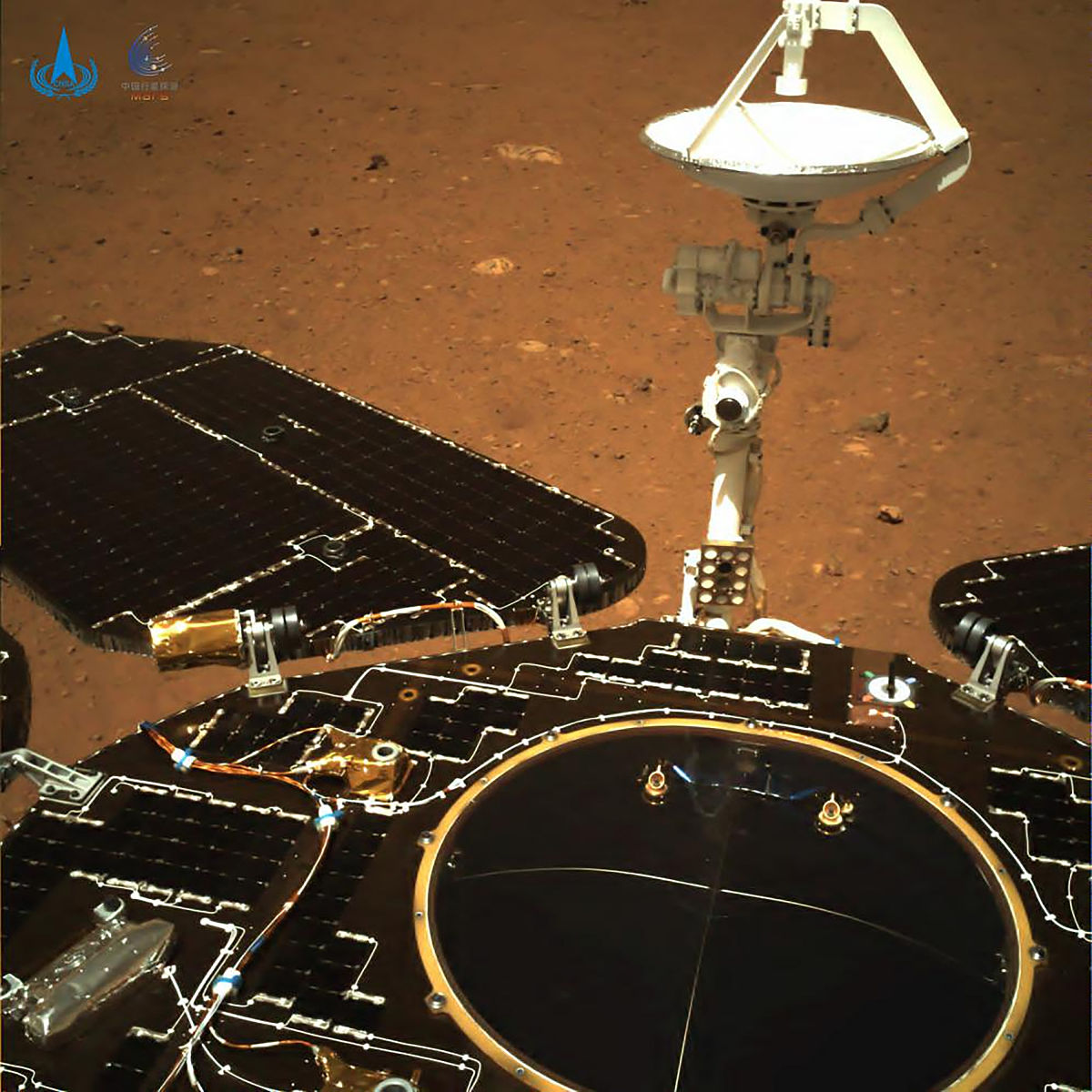 2021年5月20日讯,国家航天局于5月19日发布我国首次火星探测天问一号