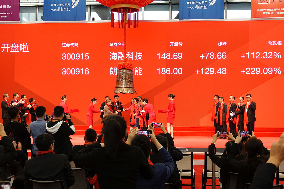 2020年12月02日,深圳,海融科技,朗特智能在深圳证券交易所创业板挂牌