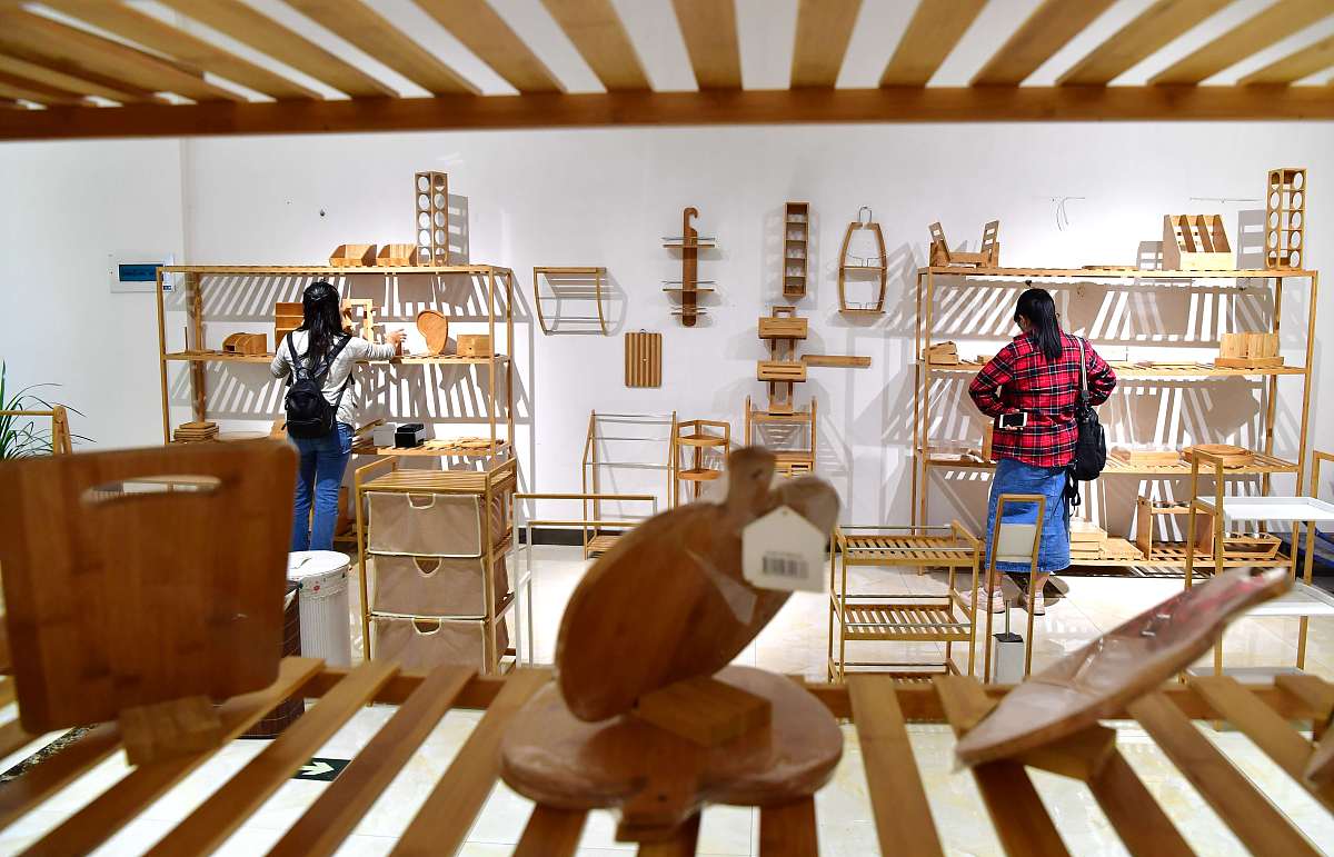 传统工艺馆主要展示