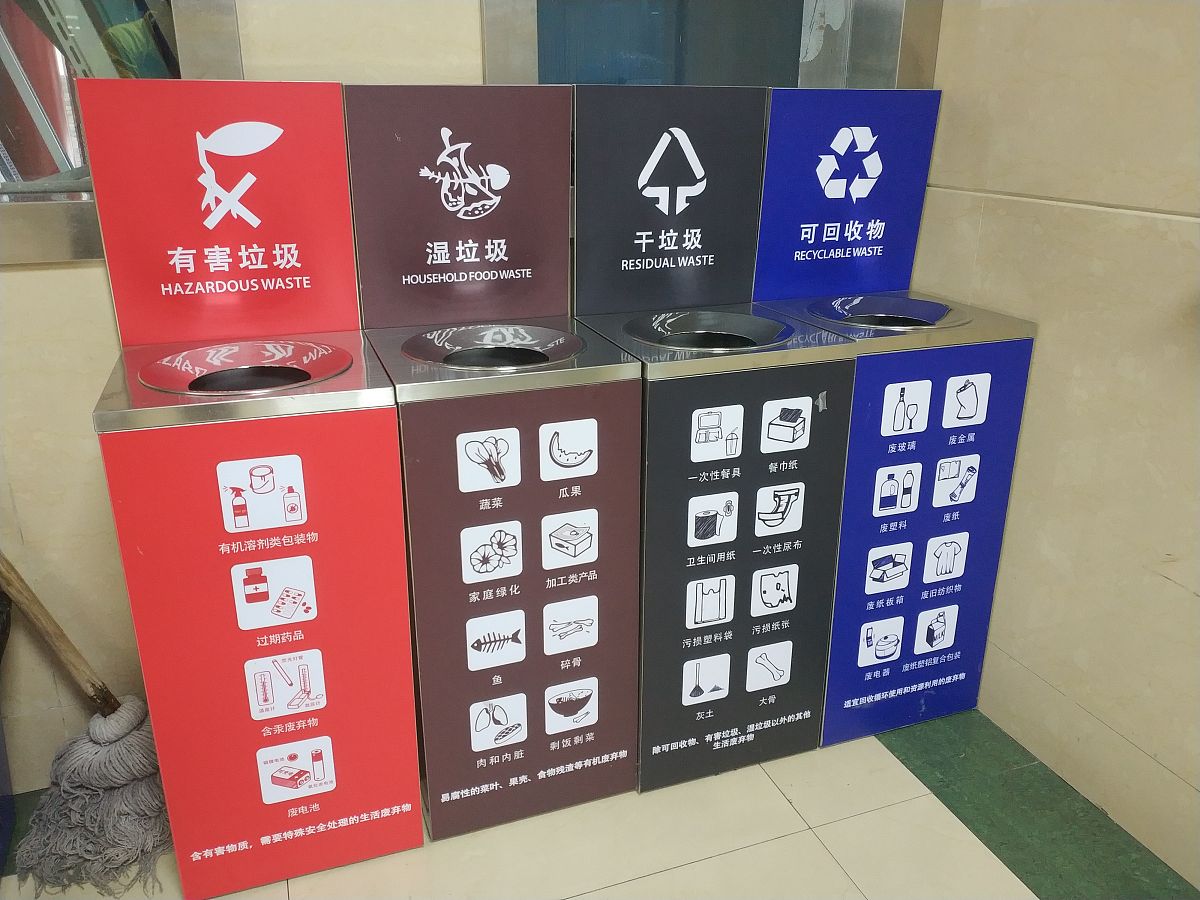 垃圾分类关键词：生成图像内容的灵感来源